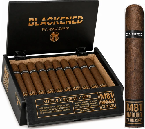 Blackened "M81" Maduro ROBUSTO 5 X 50