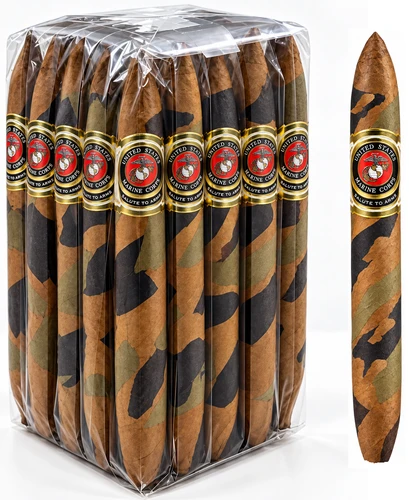 MARINE Special Edition Camouflage Patriot FIGURADO 7 ⅛ X 58 Cigars