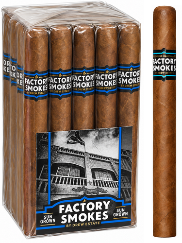 Factory Smokes Sun Grown CHURCHILL 7 X 50 Cigars. Bundle of 25