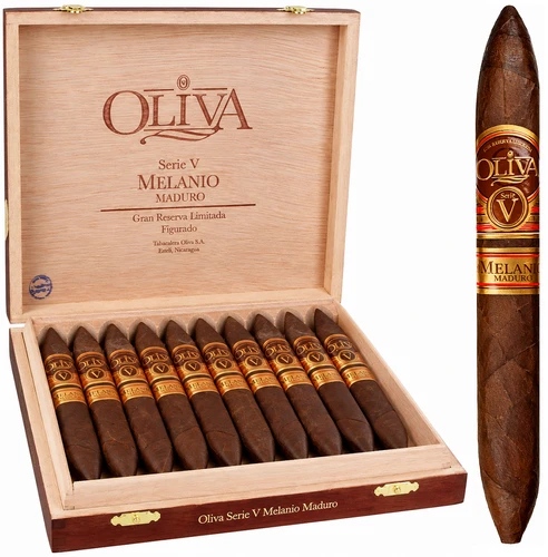 Oliva Serie V Melanio Maduro FIGURADO 6½ X 52 Cigars