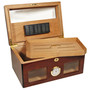 Gift Set Cigar Humidor Bravo for 120 cigars / Perfect Cutter / Humsol