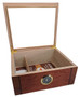 Humidors Deluxe Mio Glass Top  40 Cigars Capacity