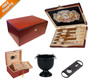 COMBO "MY FATHER-1" Humidor, My father Sampler,Ashtray and Cutter