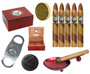 Combo Set NAVY II Corps American Emblems Humidor, Cigars, Cutter & Ashtray