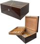 Cuban Crafters MODERN CEDAR Large Cigar Humidor for 150 Cigars