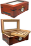 Cuban Crafters WOODEN CHEST Humidor for 100 Cigars