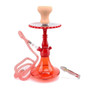 Agni Hookahs Red Pink with Accessories