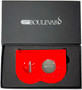 Cigar Boulevard Multi 3 in 1 Cigar Cutter, V Cutter and Punch Red