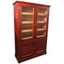 CUBAN CRAFTERS DOBLE VITRINA ROSEWOOD DISPLAY CABINET FOR 6000 CIGARS - (SHIPPING NOT INCLUDED)