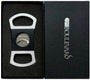 Cigar Boulevard SPORT Silver Black Cigar Cutter Double Guillotine Action