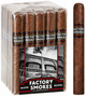 Factory Smokes Maduro TORO 6 X 52 Cigars. Bundle of 25