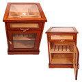 Cuban Crafters Big Cigar Cabinet end table Humidor for 600 cigars.