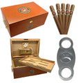 New Combo Set Marine Corps American Emblems Humidor, Cigars & Cutter