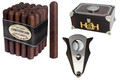 Cigars Crafters Combo Cubano Cigar Humidor with Cigars Gift Set