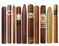 House & Friend Sampler - 10 Brand Cigars in a Humidor for 25 cigars capacity