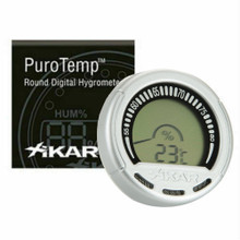 Xikar Round Digital Hygrometer with Analog Display