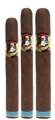 Deadwood FAT BOTTOM BETTY Sampler of 3 cigars