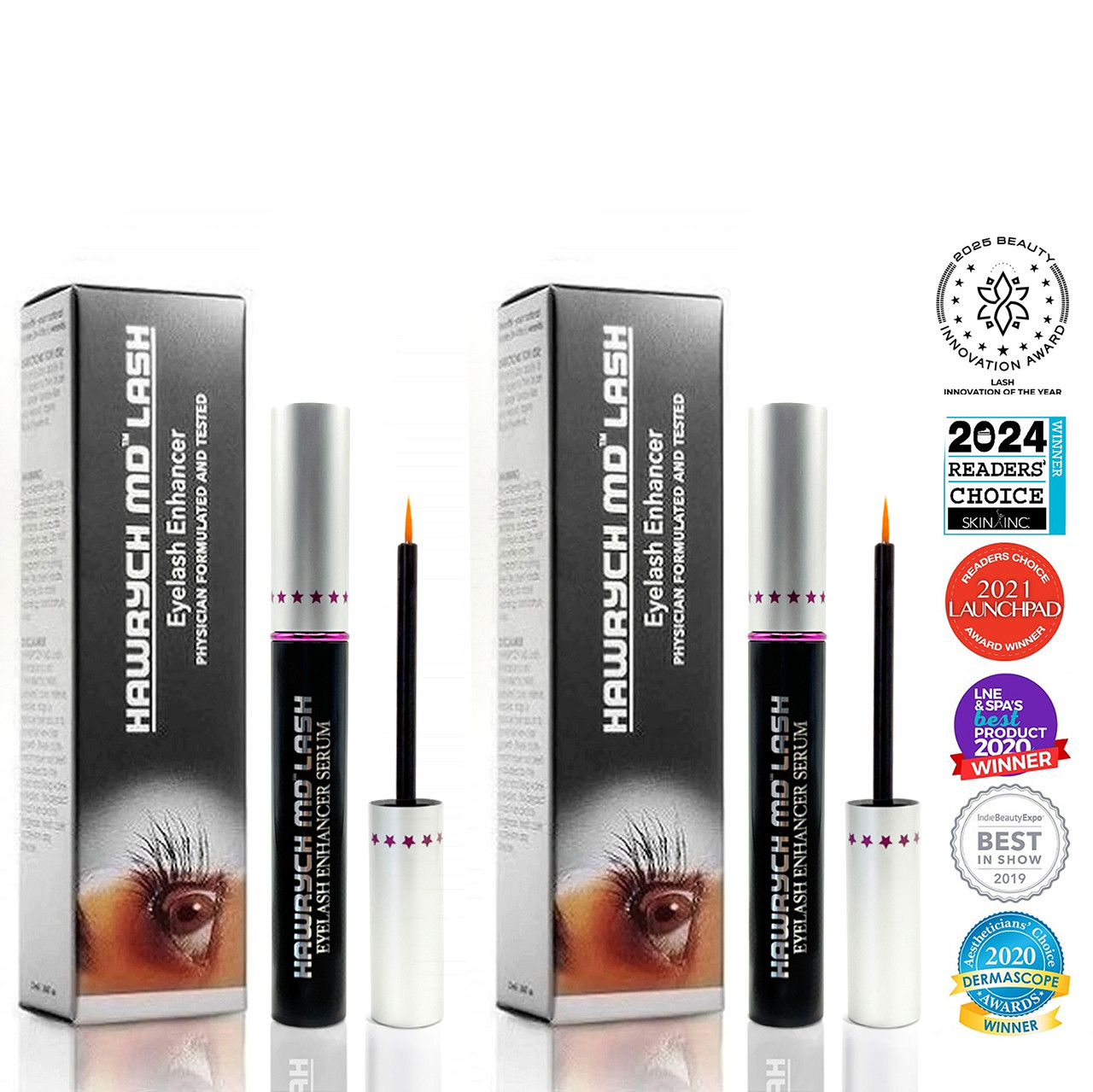 Lash Enhancer for Longer Thicker Eyelashes | Hawrych MD