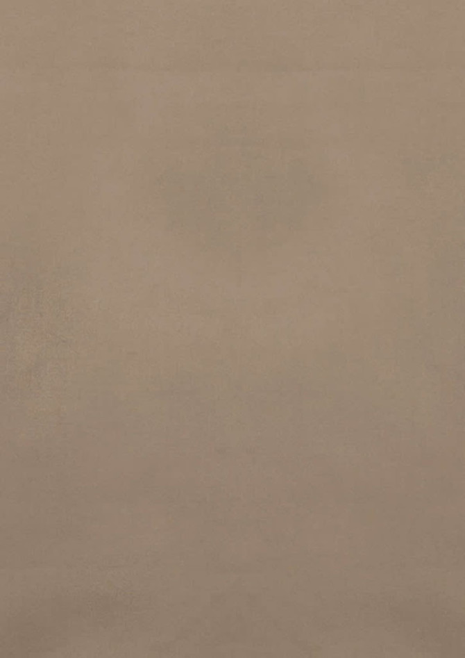 A tan long-sleeve stretch shirt with a smooth texture, featuring a logo.