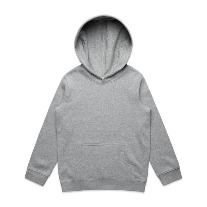 A grey hoodie with a front pocket and a large hood, featuring a soft texture and long sleeves.