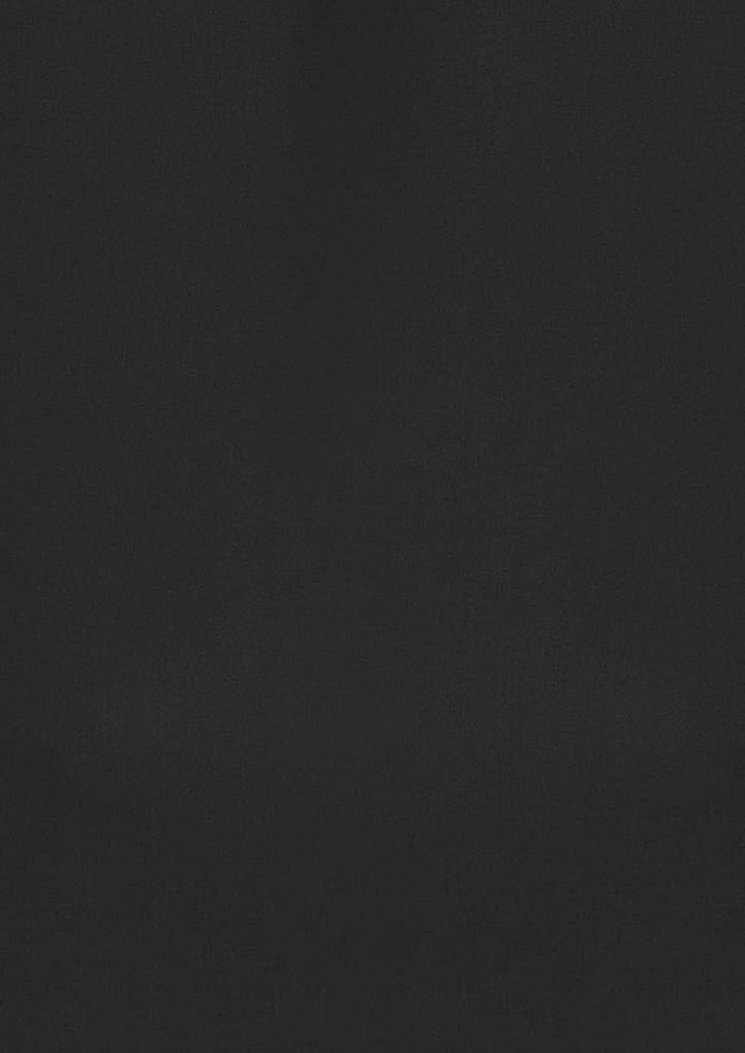 A plain black women's tunic made from soft fabric, featuring a simple design and an unobtrusive logo.