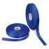 A roll of blue personalised ribbon, 20mm wide, displayed alongside another roll. Each roll features a white core.