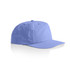 A light blue cap with a curved brim and a logo on the front.