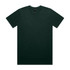 A dark green Classic Tee t-shirt displayed flat, featuring short sleeves and a crew neckline. It has a logo on the label.