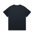 A navy Heavy Tee t-shirt with a plain back, featuring a simple design and short sleeves.