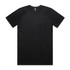 A black Staple Raglan Tee featuring a sleek design and raglan sleeves, with a logo at the neck.