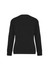 A black women's woolmix cardigan featuring long sleeves and a simple back design. It includes a branding logo.