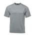 A grey men's short-sleeve T-shirt made from H2X-Dry fabric, featuring a logo on the front.