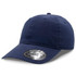 A navy blue cap with a curved brim and a logo on the front. Featured in the "Nomad Dad Hat" collection.