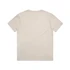 A plain beige T-shirt with a relaxed fit and no visible branding or designs. Suitable for casual wear.