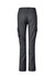 A pair of women's rugged cooling cargo pants in dark grey, featuring multiple side pockets and a fitted design.