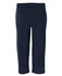 Track pants in navy blue with a comfortable elastic waistband and side pockets. Features a logo branding.