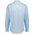 A light blue long sleeve shirt with a classic fit, featuring a collar and buttoned cuffs. It has a branding logo.