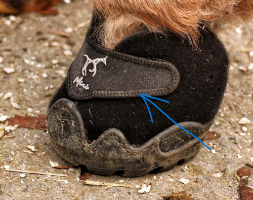 Floating Boot Mini Velcro Frontal Piece (single)