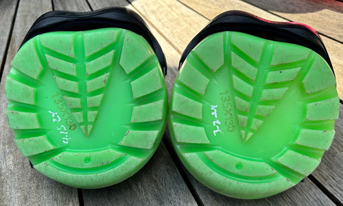 Used Renegade Viper 'Glow' Hoof Boots size 135x130 (1 pair)