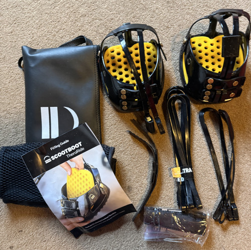 Used Scootboot TheraRide Hoof Boots size 2 (1 pair)