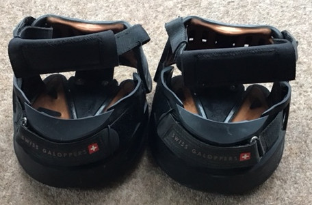 Used Swiss Galopper Hoof Boots size SG7 L-version (1 pair)