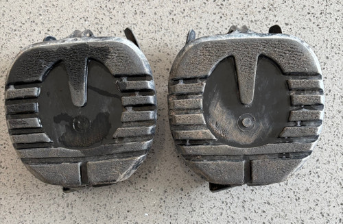 Used pair Scootboot Classic Hoof Boots size 3 Regular + Anti Slip Shims (1 pair)