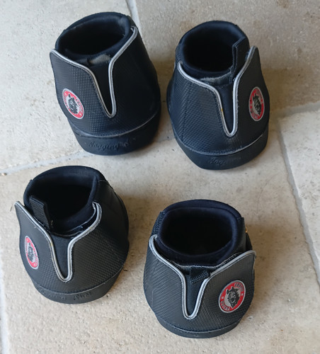 Used Equine Fusion Active Hoof Boots size 12 Regular (2 pairs)