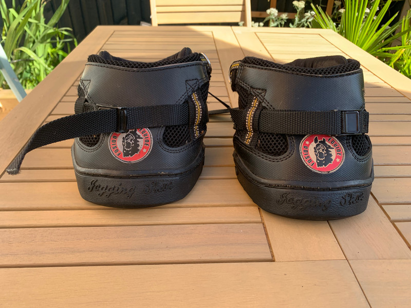 Used Equine Fusion All Terrain Ultra Hoof Boots size 12 Regular (1 pair)