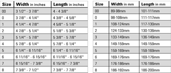 Boa Boots Size Chart