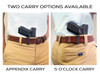 Springfield Hellcat PRO Minimalist - Minimalist AIWB Holster (Ambidextrous)