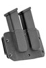Generic 9/40 (Glock, M&P, H&K, Beretta) Double Stack Double Mag Pouch