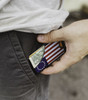 Minimalist Wallet - Redline American Flag
