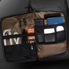 Front Storage pocket for vast array of EDC organizational options and cable storage