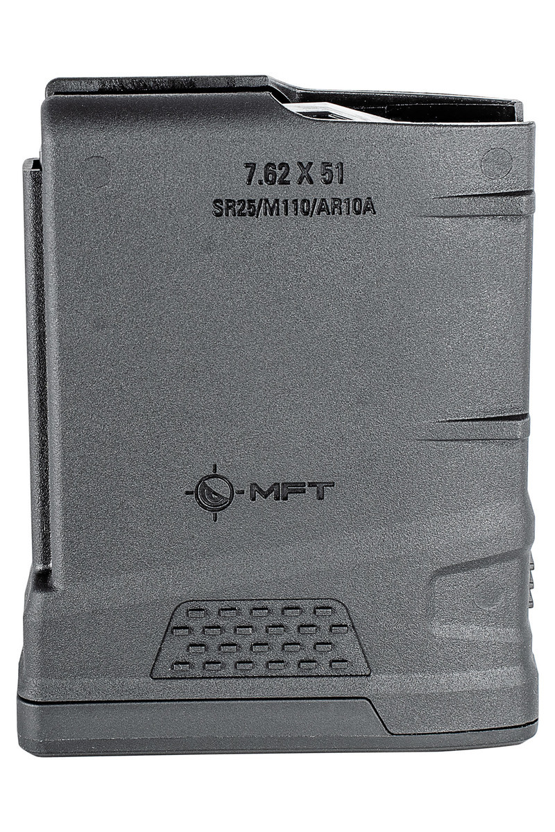 10 RD Extreme Duty Polymer Mag 7.62 x 51 NATO